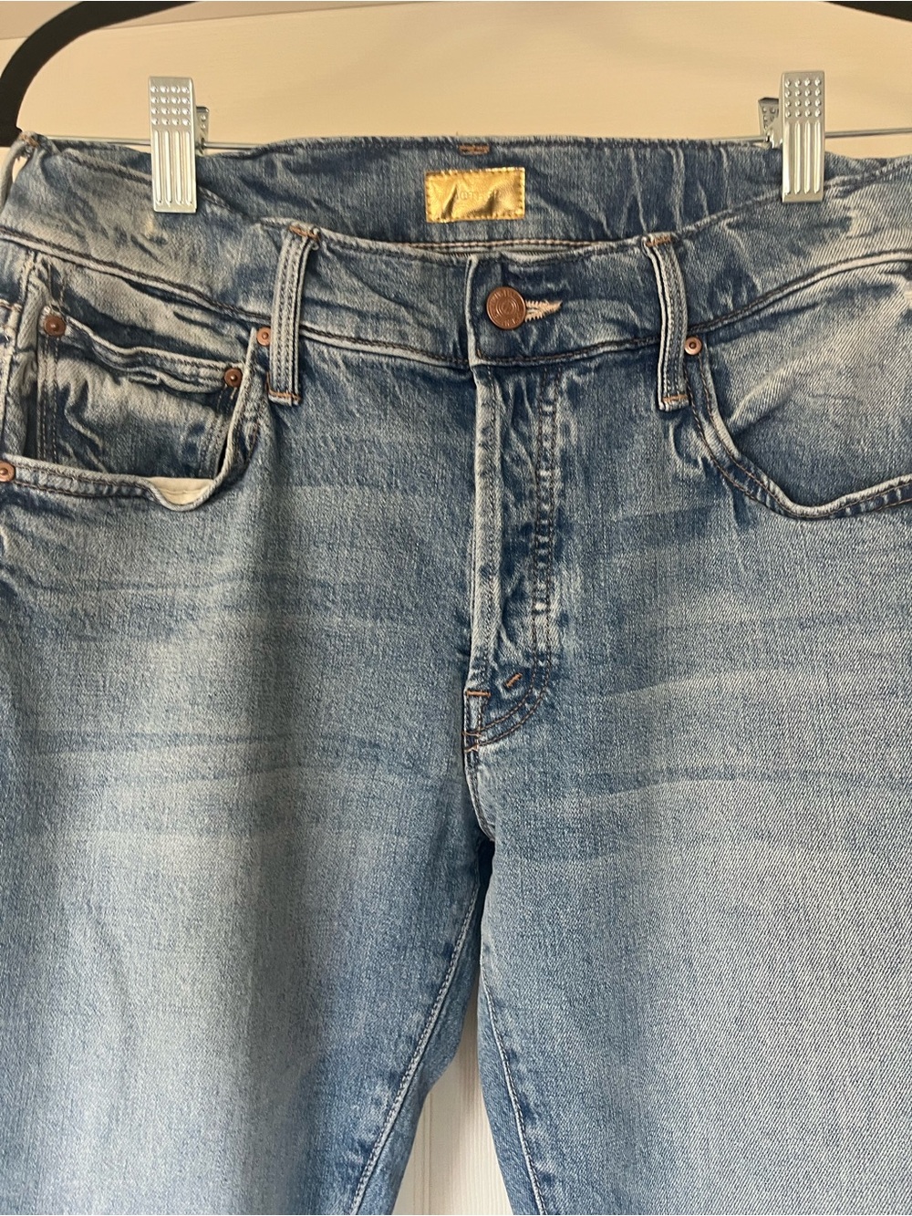 Mother jeans mid rise hiker hover - Picture 2 of 10